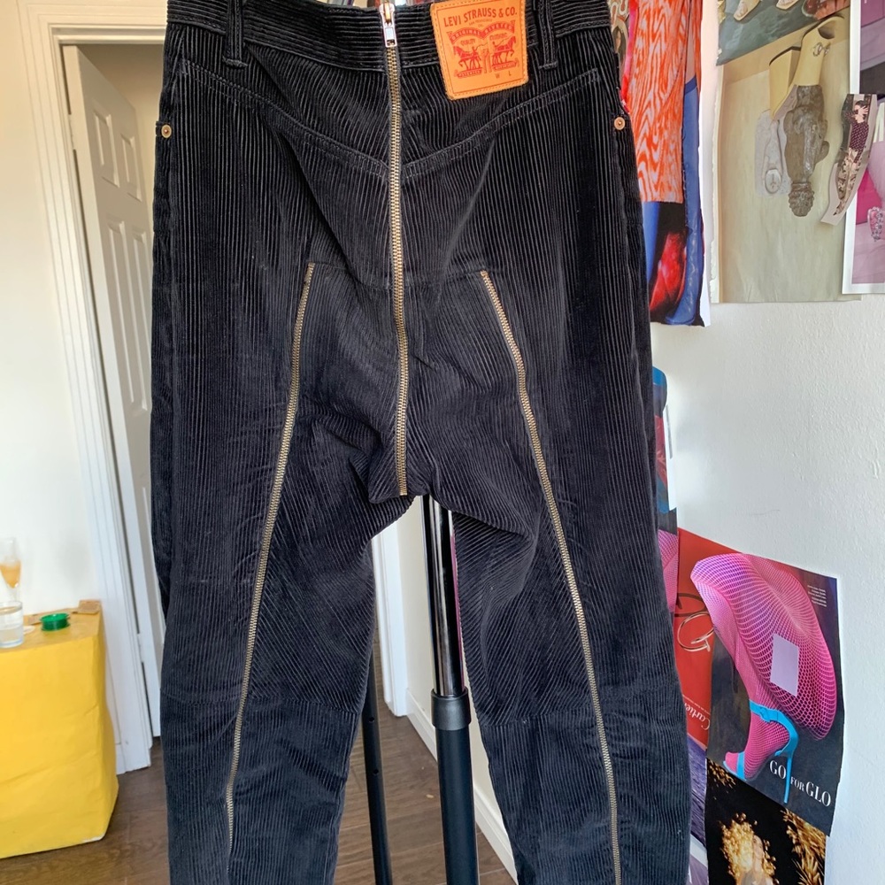 Vetements x Levi’s collaboration corduroys.